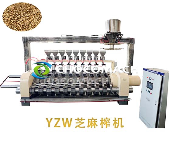 鑫兆豐YZW全自動(dòng)芝麻香油液壓榨油機(jī)_壓榨芝麻顆粒